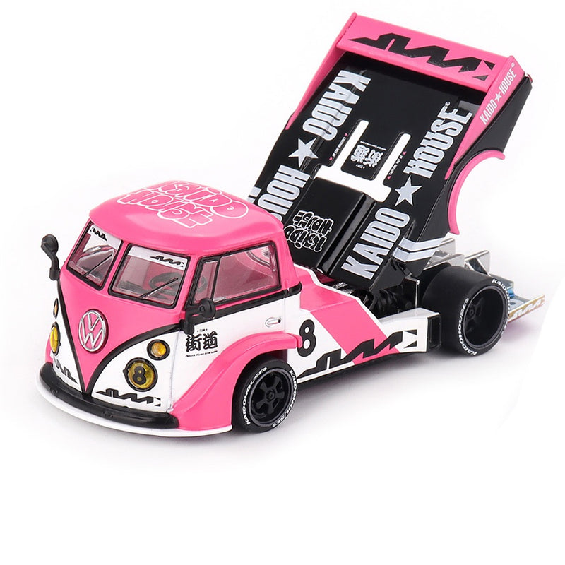 Load image into Gallery viewer, Volkswagen T1 KAIDO RAD VAN V1 1972 MINI GT 1:64
