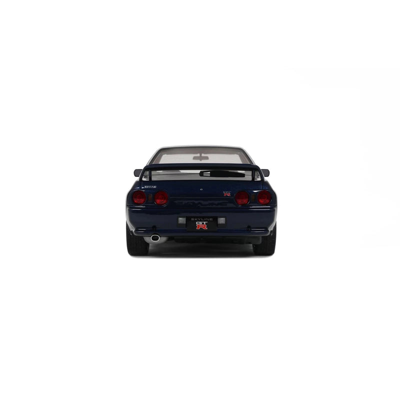 Chargez l&#39;image dans la visionneuse de la galerie, Nissan SKYLINE GT-R (BNR32) BLEU FONCÉ NACRÉ TH1 1993 OTTOmobile 1:18
