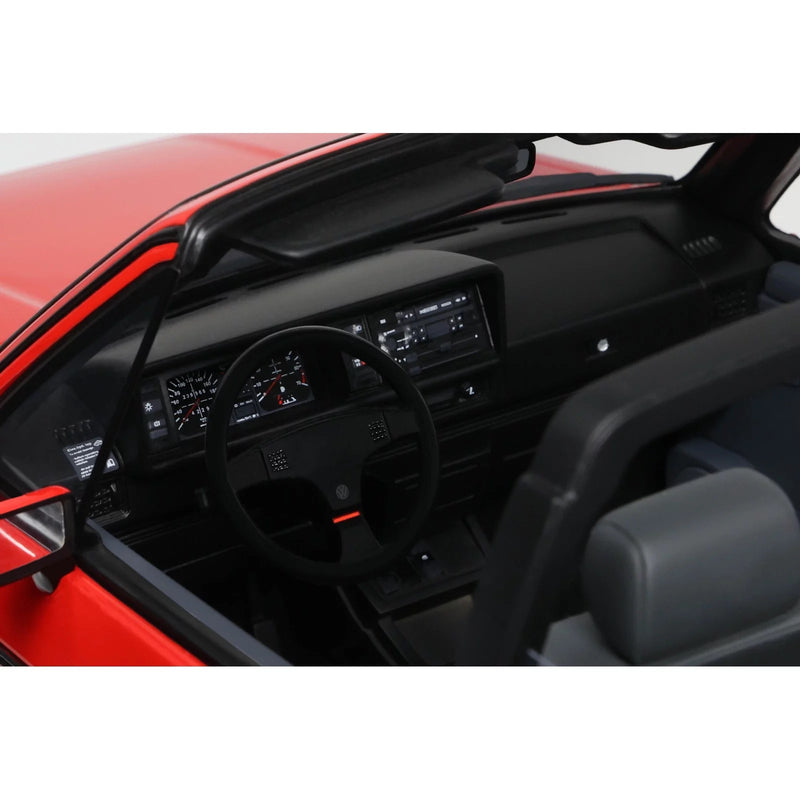 Load image into Gallery viewer, Volkswagen GOLF CONVERTIBLE SPORT LINE MK1 FLASH RED 1991 OTTOmobile 1:12
