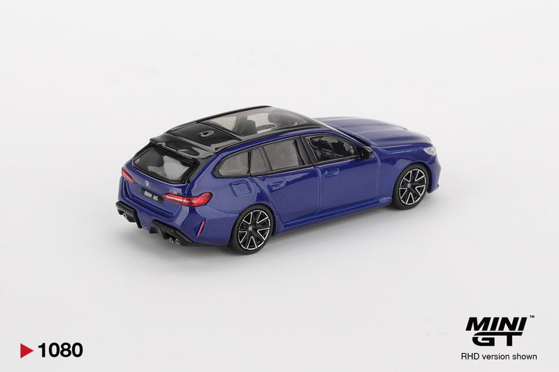 Chargez l'image dans la visionneuse de la galerie, Bmw M5 (G99) TOURING BLEU MARINA BAY MÉTALLISÉ 2024 MINI GT 1:64
