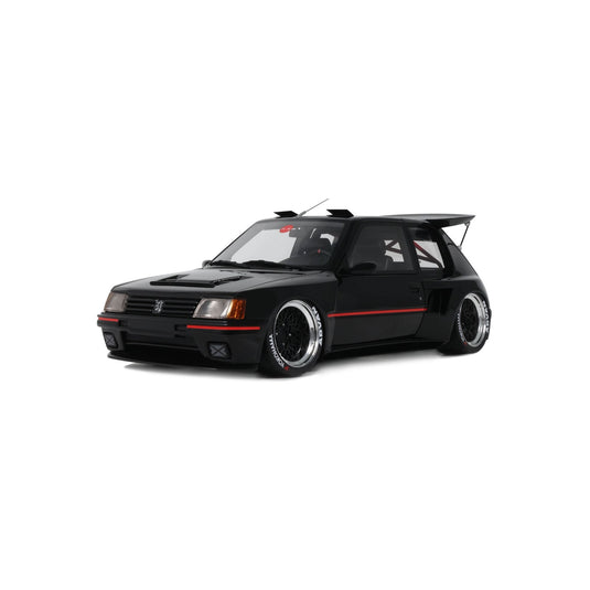 Peugeot 205 KHYZYL SALEEM ZWART 2018 OTTOmobile 1:18