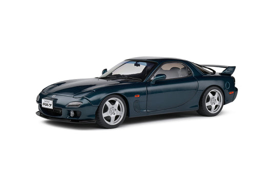 Mazda RX7 FD3RS MONTEGO BLUE MICA 1994 SOLIDO 1:18