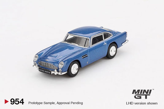 Aston Martin DB5 BLUE 1965 (LHD) MINI GT 1:64