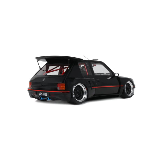 Peugeot 205 KHYZYL SALEEM ZWART 2018 OTTOmobile 1:18