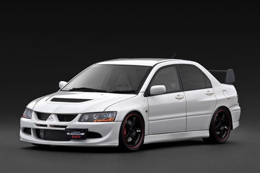 MITSUBISHI LANCER EVOLUTION VIII MR (CT9A) WHITE IGNITION MODEL 1:18