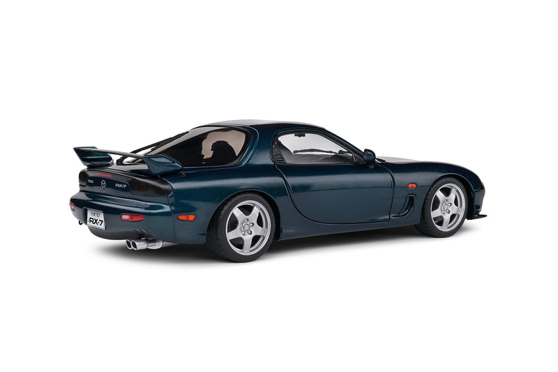 Chargez l&#39;image dans la visionneuse de la galerie, Mazda RX7 FD3RS MONTEGO BLEU MICA 1994 SOLIDO 1:18
