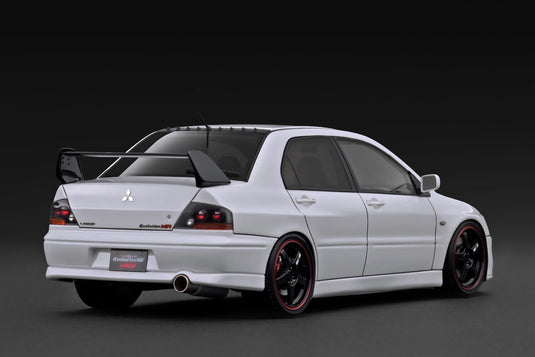 MITSUBISHI LANCER EVOLUTION VIII MR (CT9A) WHITE IGNITION MODEL 1:18