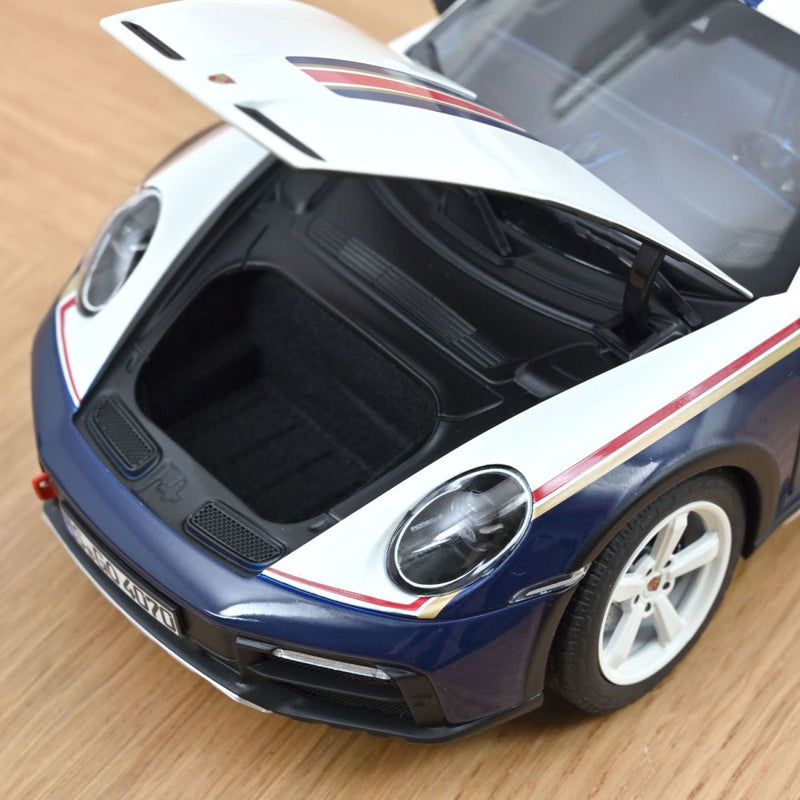 Load image into Gallery viewer, Porsche 911 Dakar 2023 Roughroads Blue/White/Gold/Red NOREV 1:18
