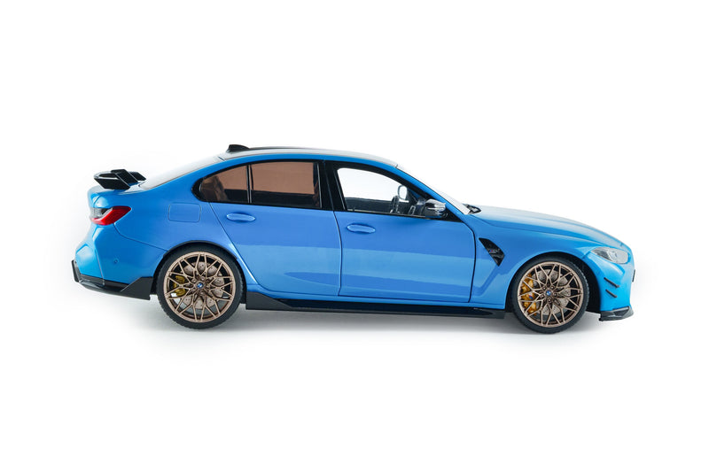 Chargez l'image dans la visionneuse de la galerie, BMW M3 PIÈCES DE PERFORMANCE BLEU DAYTONA BEACH 2024 Solido 1:18

