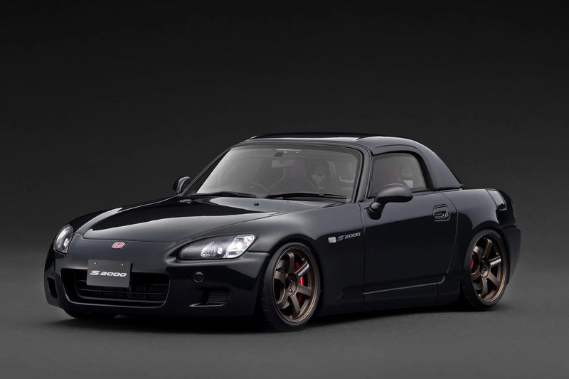 Laad de afbeelding in de Gallery-viewer, HONDA S2000 (AP1) ZWART IGNITION MODEL 1:18
