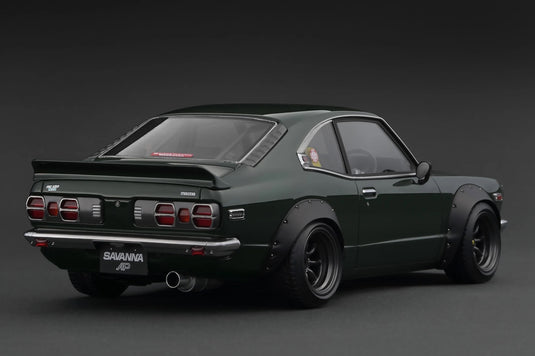 Mazda Savanna (S124A) Semi Works Green IGNITION MODEL 1:18