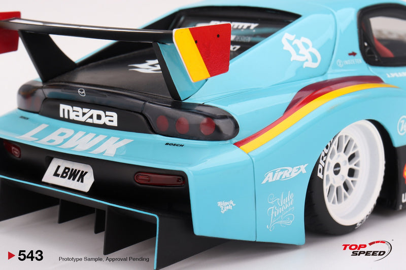 Load image into Gallery viewer, Mazda RX-7 LB-SUPER SILHOUETTE LIBERTY WALK EUROPE 2024 TOP SPEED 1:18
