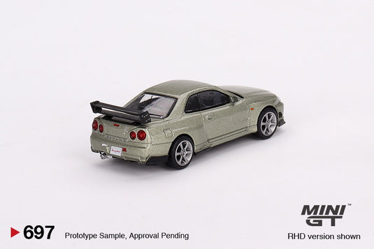 Nissan Skyline GT-R R34 Tommykaira R-Z 1999 (RHD) MINI GT 1:64