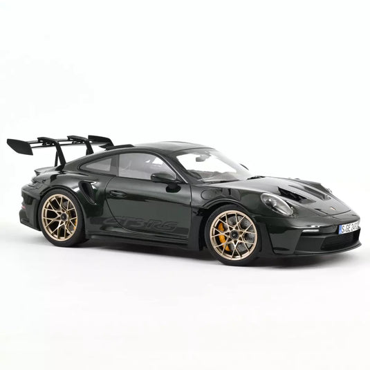 PORSCHE 911 GT3 RS 2022 GREEN/BLACK/GOLD NOREV 1:12
