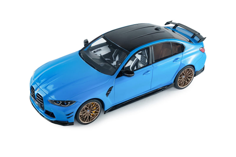 Chargez l'image dans la visionneuse de la galerie, BMW M3 PIÈCES DE PERFORMANCE BLEU DAYTONA BEACH 2024 Solido 1:18
