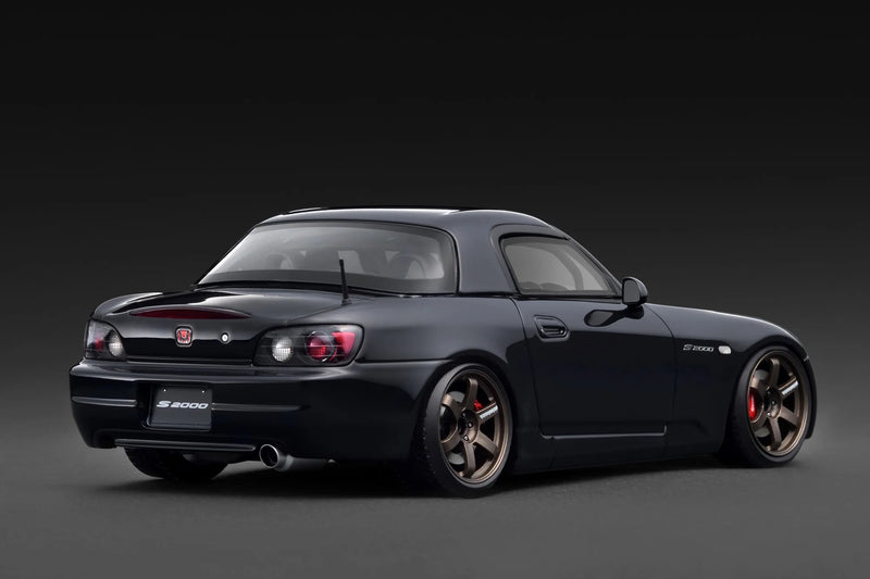 Laad de afbeelding in de Gallery-viewer, HONDA S2000 (AP1) ZWART IGNITION MODEL 1:18
