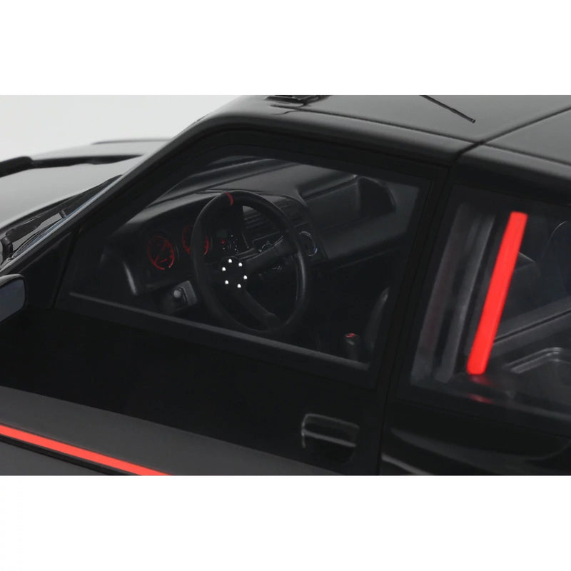 Laad de afbeelding in de Gallery-viewer, Peugeot 205 KHYZYL SALEEM ZWART 2018 OTTOmobile 1:18
