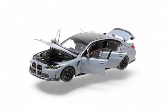 Bmw M3 CS 2023 GREY METALLIC MINICHAMPS 1:18