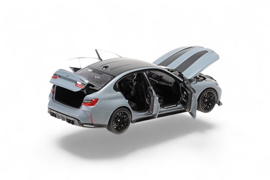 Bmw M3 CS 2023 GREY METALLIC MINICHAMPS 1:18