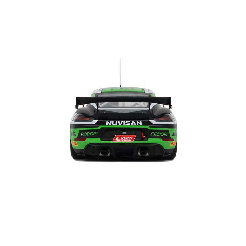Load image into Gallery viewer, PORSCHE CAYMAN 718 GT4 RS CLUBSPORT BLACK #30 ADAC GT4 2023 OTTOmobile 1:18
