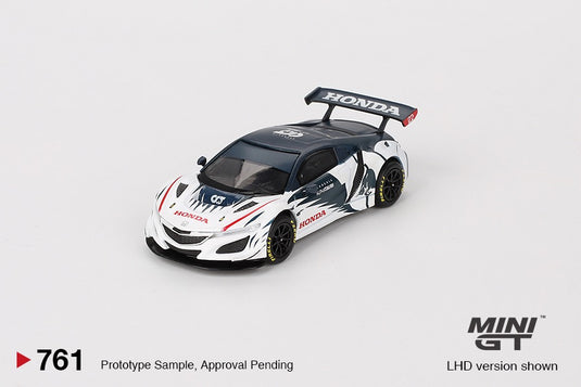 Honda NSX GT3 EVO ALPHATAURI YUKI TSUNODA RED BULL FORMULA NURBURGRING 2023 (LHD) MINI GT 1:64