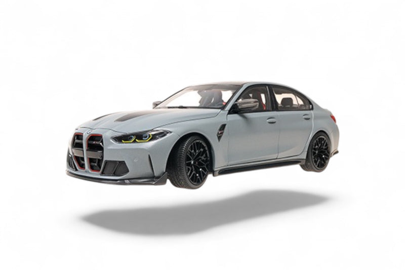 Load image into Gallery viewer, Bmw M3 CS 2023 GREY METALLIC MINICHAMPS 1:18
