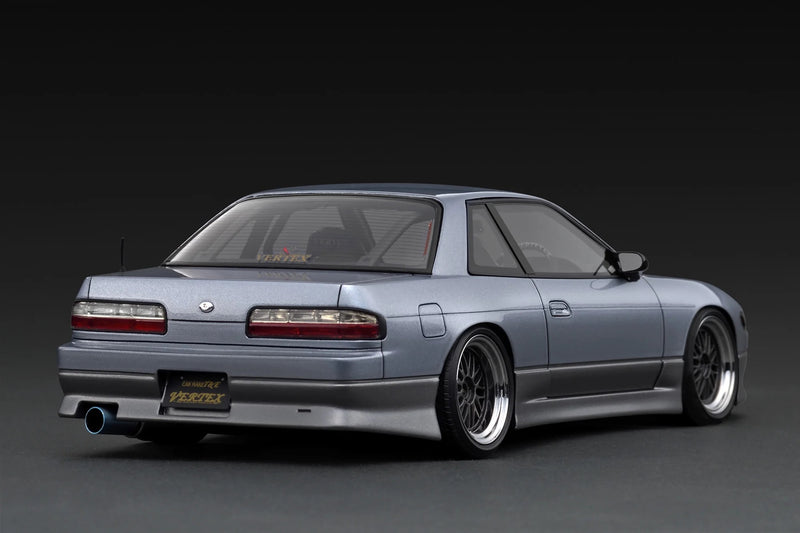 Chargez l'image dans la visionneuse de la galerie, NISSAN VERTEX S13 SILVIA ARGENTÉ/GRIS IGNITION MODEL 1:18
