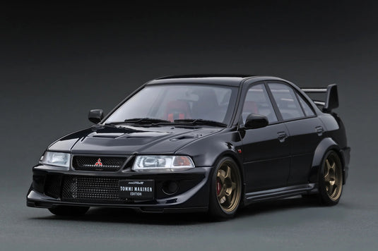 MITSUBISHI LANCER EVOLUTION IV (CN9A) NOIR IGNITION MODEL 1:18