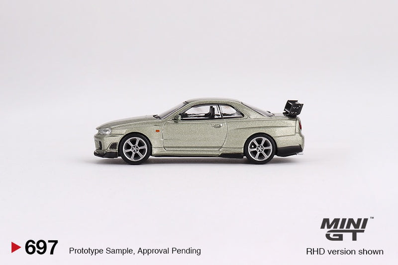 Load image into Gallery viewer, Nissan Skyline GT-R R34 Tommykaira R-Z 1999 (RHD) MINI GT 1:64
