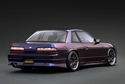 NISSAN VERTEX S13 SILVIA PURPLE IGNITION MODEL 1:18