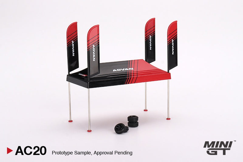 Load image into Gallery viewer, Paddock SERVICE TENT SET 2023 MINI GT 1:64
