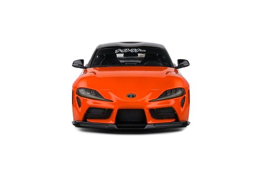 Toyota GR SUPRA STREETFIGHTER ORANJE STREETFIGHTER 2024 SOLIDO 1:18