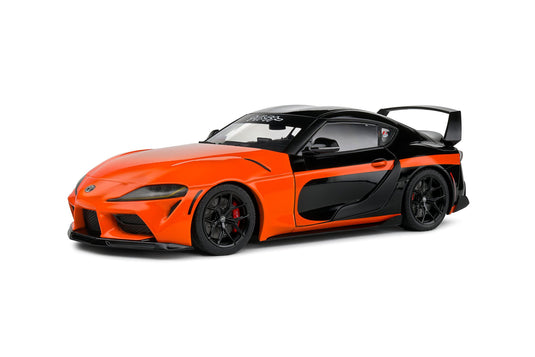 Toyota GR SUPRA STREETFIGHTER ORANJE STREETFIGHTER 2024 SOLIDO 1:18