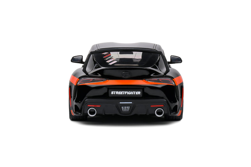 Laad de afbeelding in de Gallery-viewer, Toyota GR SUPRA STREETFIGHTER ORANJE STREETFIGHTER 2024 SOLIDO 1:18
