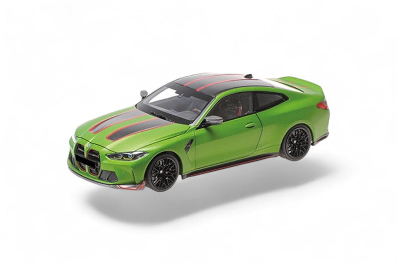 Load image into Gallery viewer, Bmw M4 CSL 2022 MATT GREEN MINICHAMPS 1:18
