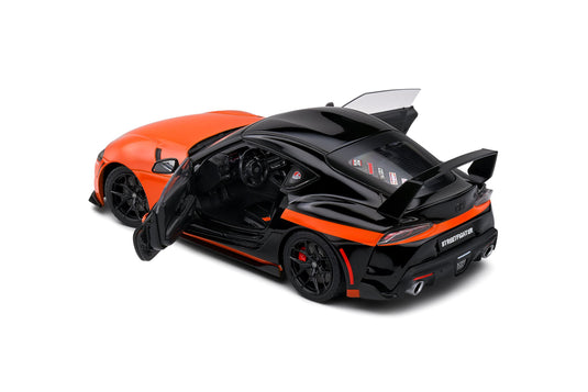 Toyota GR SUPRA STREETFIGHTER ORANJE STREETFIGHTER 2024 SOLIDO 1:18