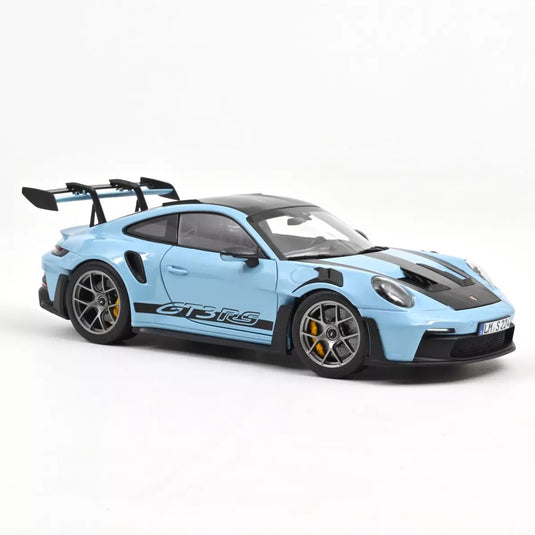 Porsche 911 GT3 RS avec Pack Weissach 2022 Bleu NOREV 1:18