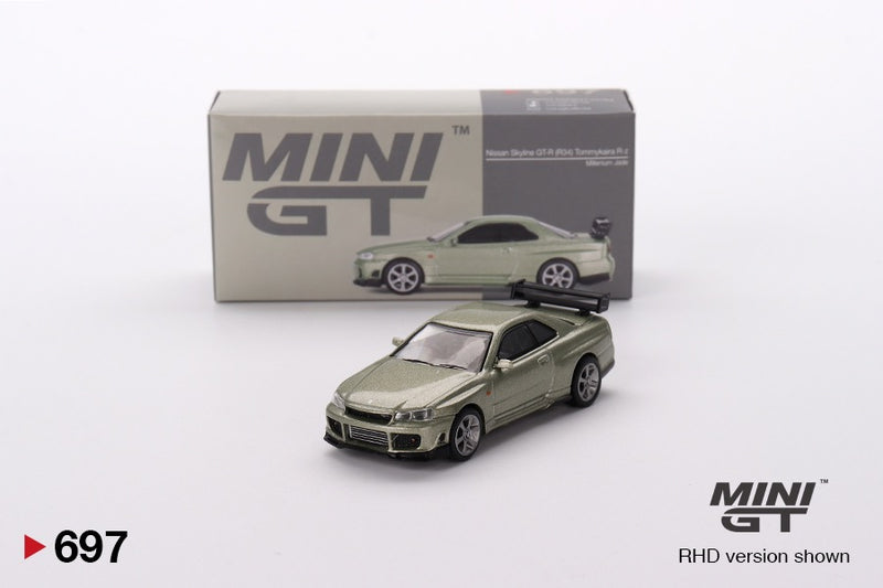 Load image into Gallery viewer, Nissan Skyline GT-R R34 Tommykaira R-Z 1999 (RHD) MINI GT 1:64
