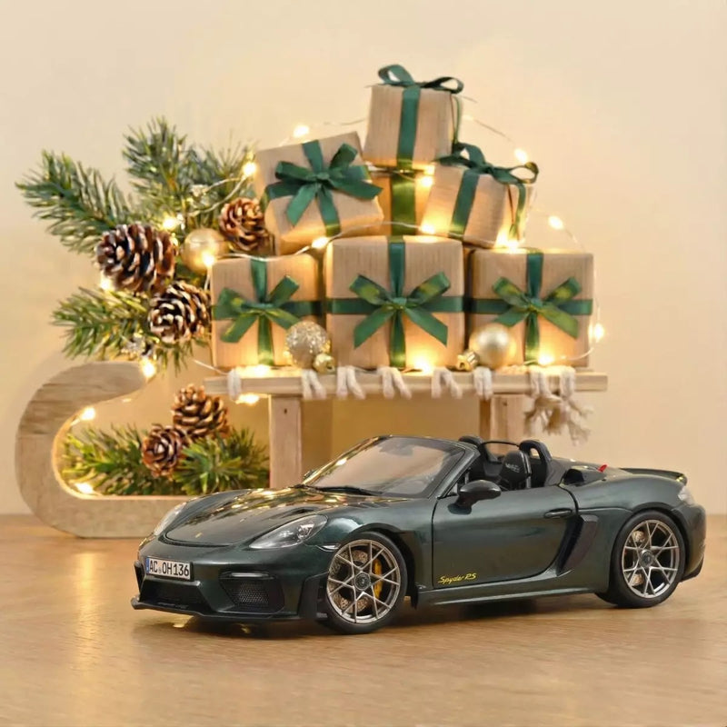 Load image into Gallery viewer, Porsche 718 SPYDER RS Weissach 2023 GREEN NOREV 1:18
