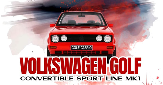Volkswagen GOLF CONVERTIBLE SPORT LINE MK1 FLASH RED 1991 OTTOmobile 1:12