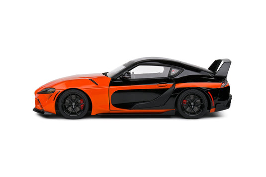 Toyota GR SUPRA STREETFIGHTER ORANJE STREETFIGHTER 2024 SOLIDO 1:18