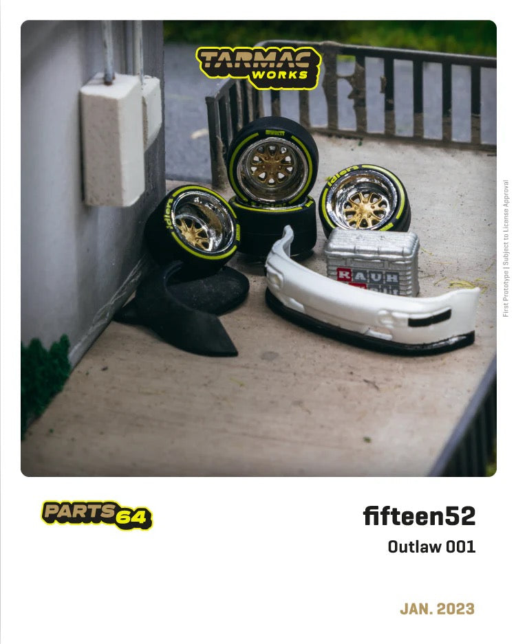 Load image into Gallery viewer, Fifteen52 Outlaw 001 Designed for RWB Models TARMAC WORKS 1:64

