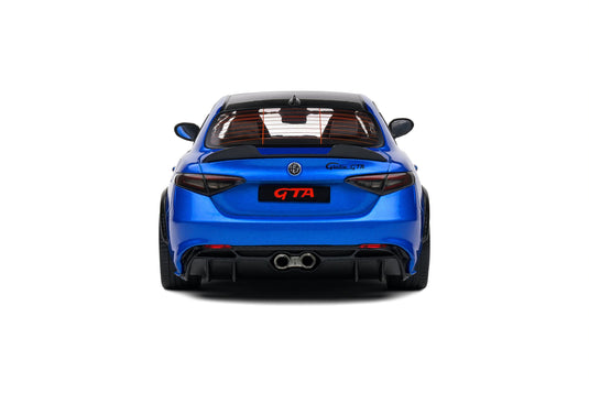 Alfa Romeo GIULIA GTA BLAUW GEANODISEERD BLAUW 2022 SOLIDO 1:18