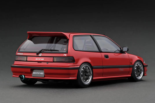 HONDA CIVIC (EF9) ROUGE IGNITION MODEL 1:18