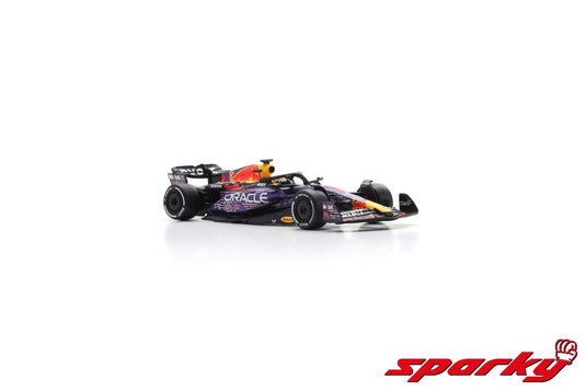 Oracle RED BULL RACING RB19 N°1 ORACLE RED BULL RACING VAINQUEUR GP DE LAS VEGAS 2023 MAX VERSTAPPEN SPARK 1:64