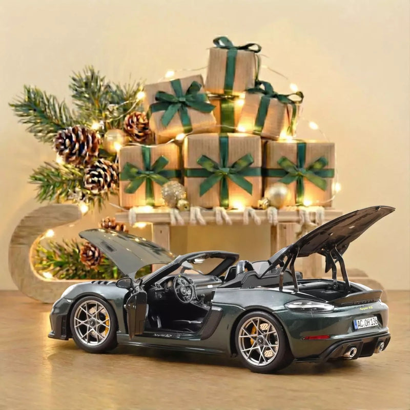 Load image into Gallery viewer, Porsche 718 SPYDER RS Weissach 2023 GREEN NOREV 1:18
