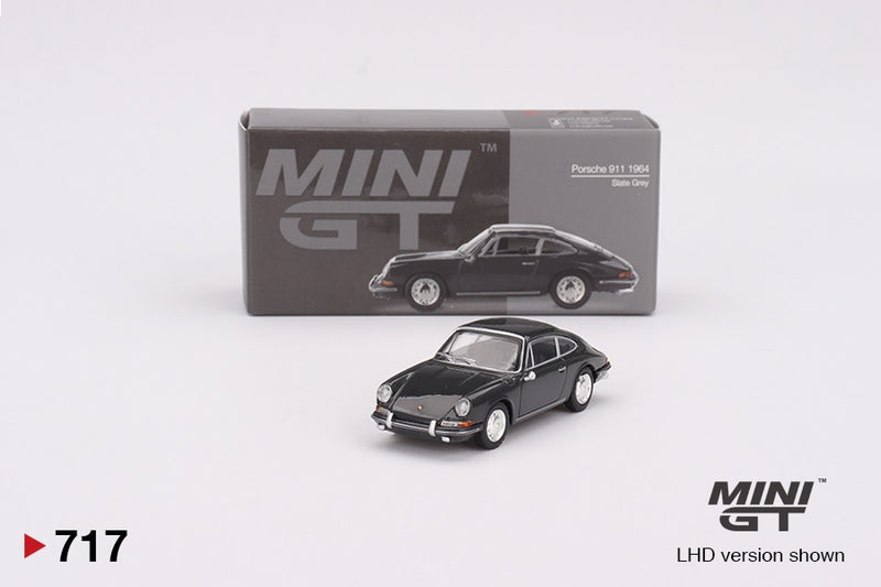 Chargez l&#39;image dans la visionneuse de la galerie, Porsche 911 (901) GRIS 1964 (LHD) MINI GT 1:64
