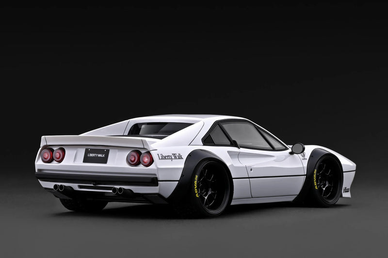 Chargez l'image dans la visionneuse de la galerie, FERRARI LB-WORKS 308 BLANC IGNITION MODEL 1:18
