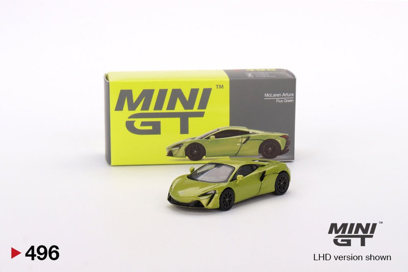 Load image into Gallery viewer, McLaren Artura Flux Green (LHD) MINI GT 1:64
