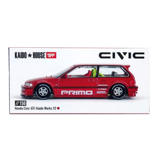 Honda CIVIC (EF) KAIDO WORKS V2 1987 MINI GT 1:64